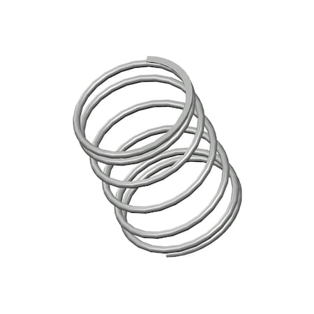 ZORO APPROVED SUPPLIER Compression Spring, O= .562, L= .72, W= .032 G909970401